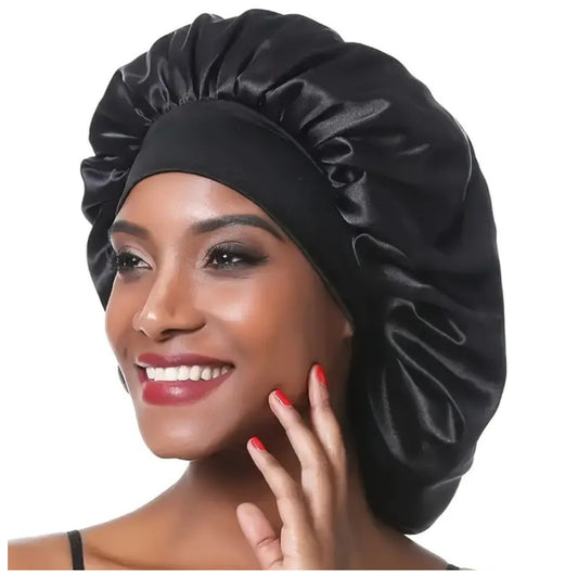 Bonnet Satin Cheveux Nuit, Bonnet De Nuit Satin, Bonnet Soie Cheveux